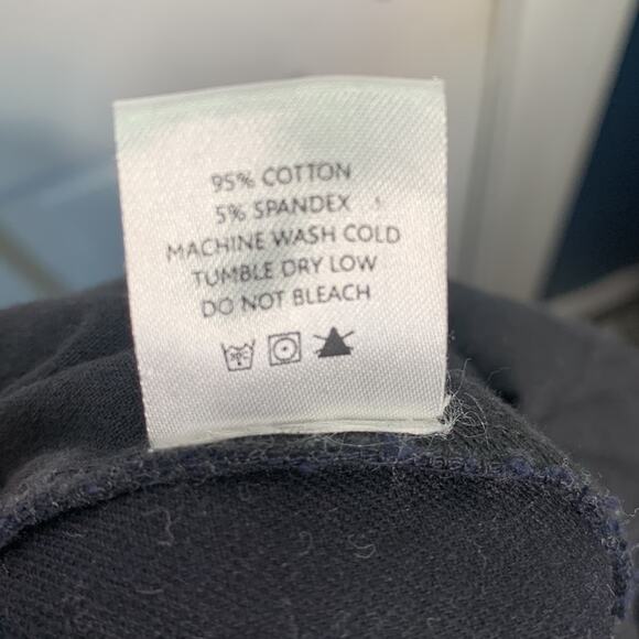 ABLE Ann Twill Straight Leg Pant In Black W-202 Sz 8 - Picture 11 of 11